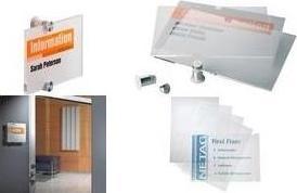 Actual product image Durable Foils for door sign Crystal Sign 4820