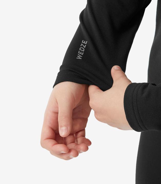 Immagine prodotto Wedze Maglia funzionale da sci per bambini - BL 500 nero (128)