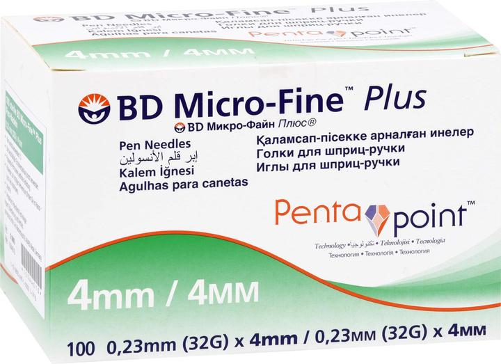 Produktbild Diaprax GmbH Microfine Pen Kanülen 4mm, 100 St KAN