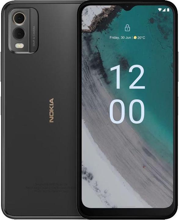 Produktbild Nokia C32 (64 GB, Charcoal, 6.50", Dual SIM, 50 Mpx, 4G)