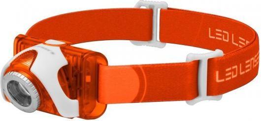 Immagine prodotto Ledlenser SEO3 Arancione con 3x batterie AAA (100lm / 100m / MIN 10h - MAX 40h - IPX6) (100 lm)