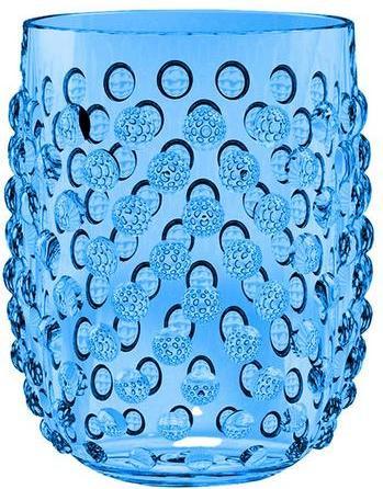 Produktbild Tarhong Becher HOBNAIL rund 443ml, durchsichtig blau, 4er-Set (0.44 l, 4 x)