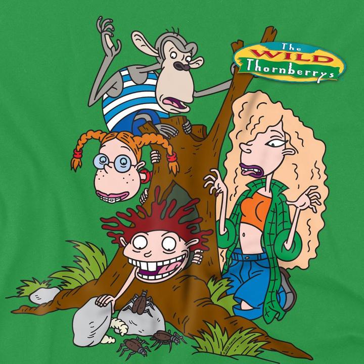Immagine prodotto The Wild Thornberrys Donny's Dinner Maglietta Uomo (4XL)