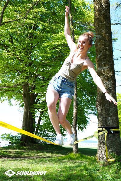 Immagine prodotto Schildkröt Slackline con linea didattica (15 m)