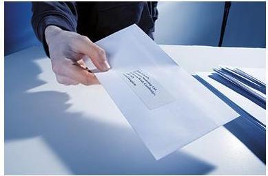 Actual product image Dymo S0929120 square multi-purpose labels