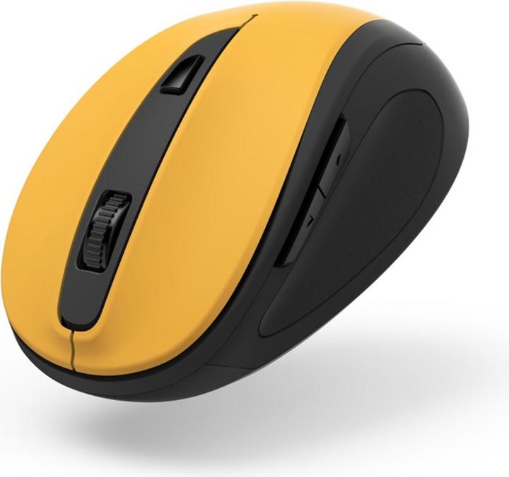 Actual product image Hama Wireless 6-Button Mouse MW-400 V2 Signal Yellow (Wireless)