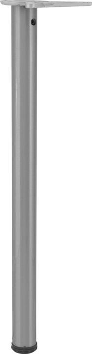 Produktbild Camar Tischfuss zylindrisch Tischbein ø 50mm Länge 700mm Möbelbeschlag Edelstahl-Effekt