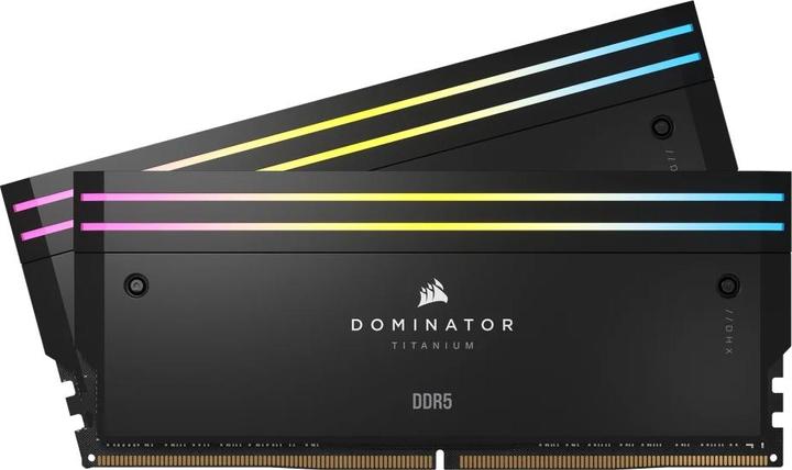 Corsair DDR5, 7000MT/s 96GB 2x48GB DIMM, Unbuffered, 40-52-52-114, Std PMIC, XMP 3.0, DOMINATOR TITANIUM Bla (2 x 48GB, 0.00 MHz, DDR5 RAM, DIMM)