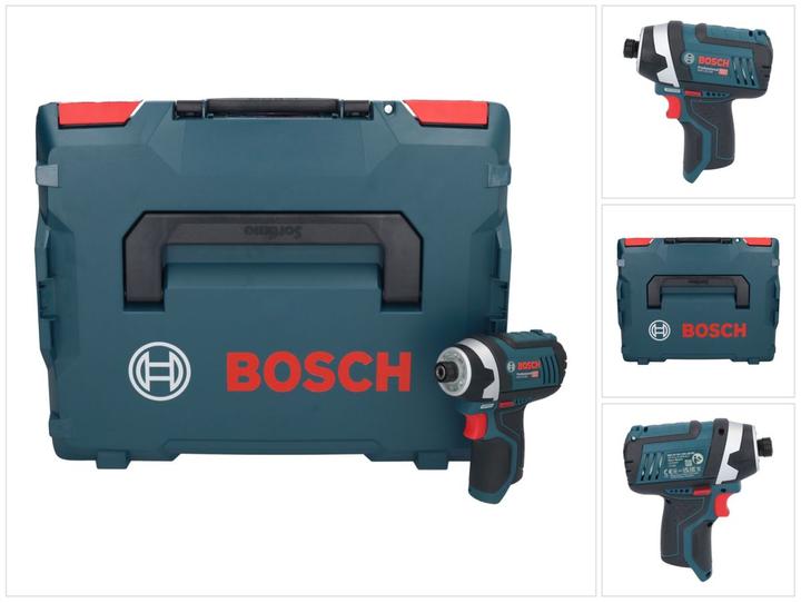Produktbild Bosch Professional Bosch GDR 10,8 V-LI Akku Drehschlagschrauber 105Nm Solo ( 06019A6906 ) + L-Boxx - ohne Akku, ohne La (Akkubetrieb)