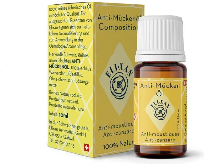 Image du produit Elixan Huile anti-moustiques (10 ml)