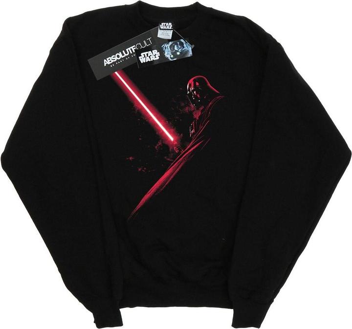 Actual product image Star Wars Mens Darth Vader Shadow Sweatshirt (L)