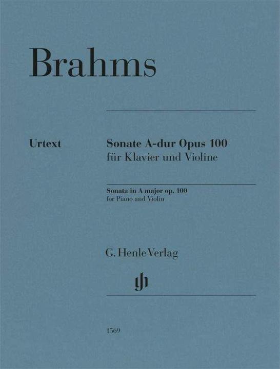 Image du produit Brahms, Johannes - Sonate pour violon en la majeur op. 100 (Anglais, Français, Johannes Brahms, Bernd Wiechert, 2022)