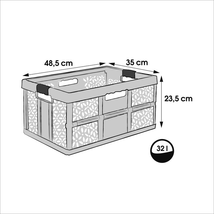 Immagine prodotto keeeper Lea (48,5 x 35 x 23,5 cm, 32 l)