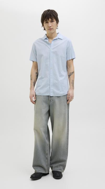 Produktbild Jack & Jones Jjebreeze Linen Blend Shirt Ss Sn (XL)