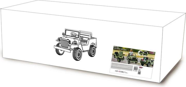 Actual product image Jamara Jeep Willys MB Army (12 V)