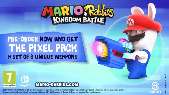 Produktbild Ubisoft Mario + Rabbids Kingdom Battle (Switch Lite, Switch OLED, Switch, EN)