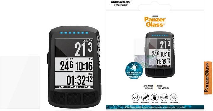 Actual product image PanzerGlass Wahoo Elemnt Bolt Stealth AntiGlare antibacterial