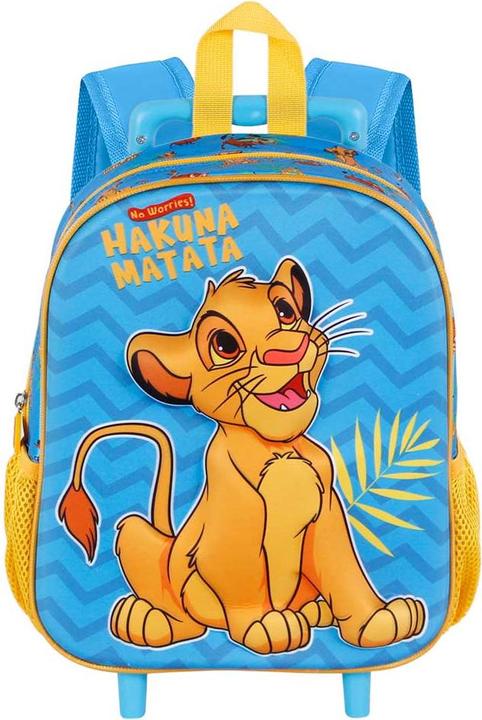 Immagine prodotto Karactermania Piccolo zaino 3D con ruote Hakuna