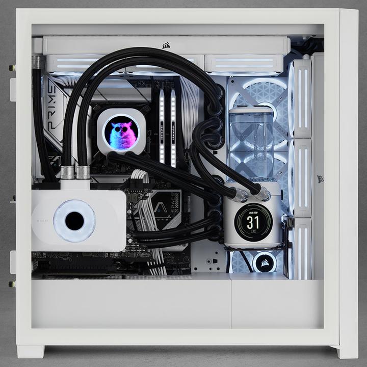 Immagine prodotto Corsair Tubi (morbidi), XT Softline Mesh Black (3m 10/13mm ID/OD) (3 m, Materiale sintetico)