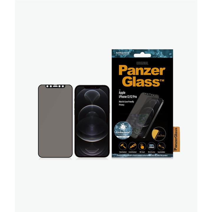 Produktbild PanzerGlass Case Friendly Privacy (1 Stück, Realme 12 Pro+, Apple iPhone 12)
