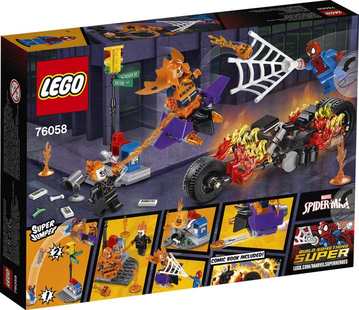 Actual product image LEGO Marvel Super Heroes Spider-Man: Ghost Riders Allies (76058, LEGO Marvel)