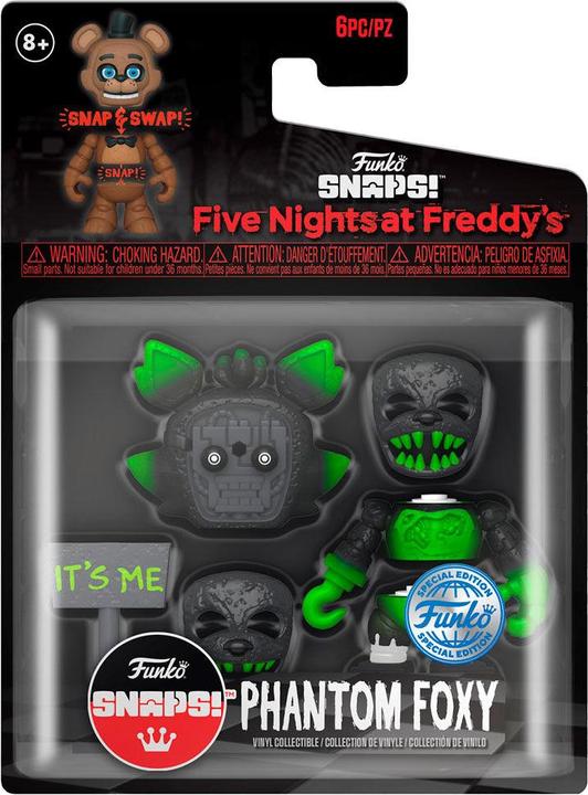 Immagine prodotto Funko Figurina di Five Nights at Freddy's Snap Phantom Foxy 9 cm