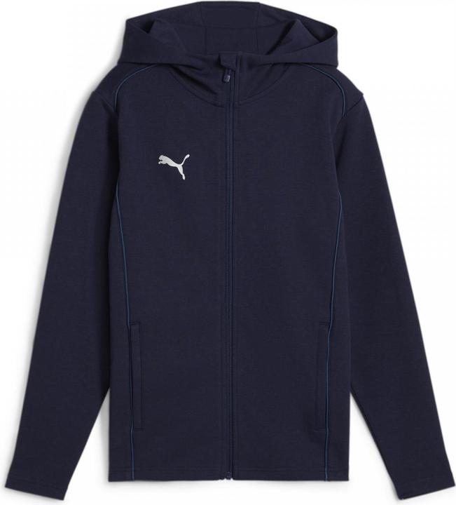 Produktbild Puma teamFINAL Casuals Hooded Jkt Jr (128)