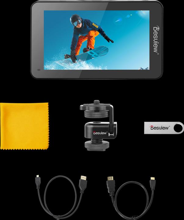 Immagine prodotto Desview Monitor on-camera R6II da 5,5 pollici (5.50", Full HD)
