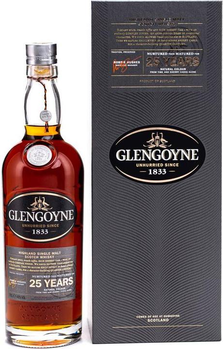 Image du produit Glengoyne 25 ans (Single Malt, Scotch Whisky, 1 x 70 cl)