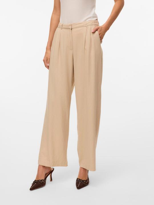 Immagine prodotto Vero Moda VMMINDY Pantaloni a vita media Pantaloni a gamba larga (W40/L30)
