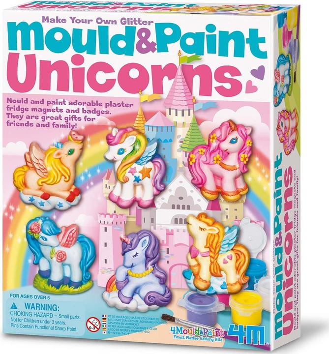 Image du produit 4M Kit de plâtre et de peinture licorne - Mould & Paint