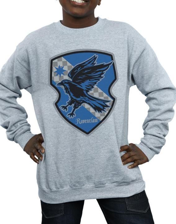 Actual product image Boys Ravenclaw Crest Flat Sweatshirt (116)