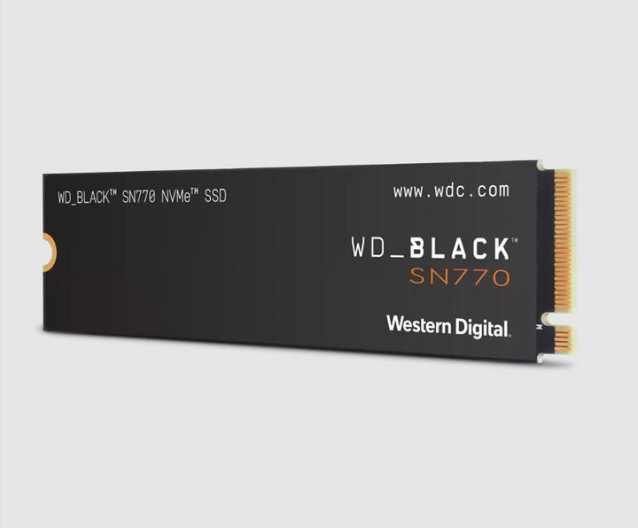Actual product image WD Black SN770 (250 GB, M.2 2280)
