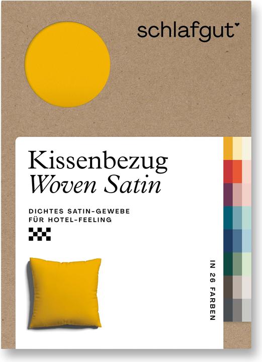 Actual product image schlafgut Woven Satin (Duvet cover, 80 x 80 cm)