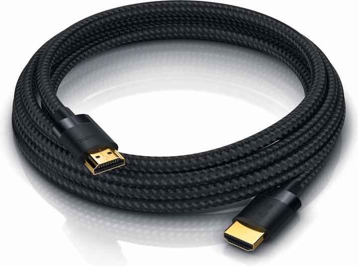 Produktbild Primewire HDMI Kabel 2.1, 8K @ 120Hz / 4K @ 240Hz DSC, Ultra High Speed, Nylonummantelung, HDR, ARC (1 m, HDMI)
