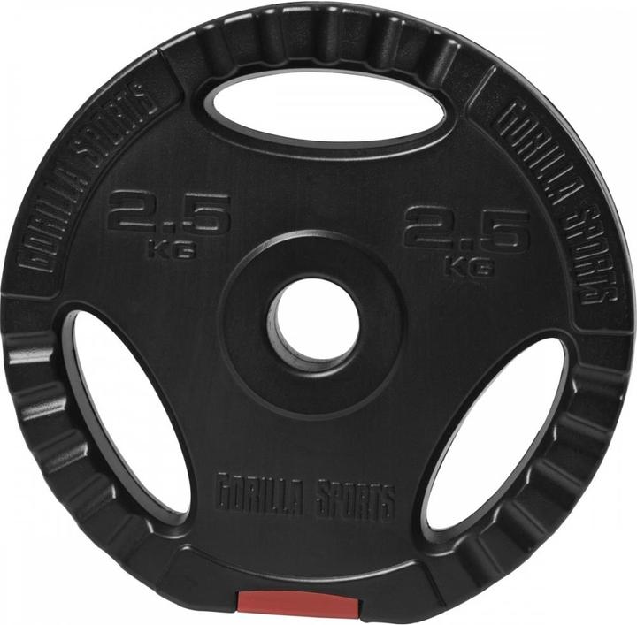 Produktbild Gorilla Sports Hantelscheiben (1 x 2.5 kg)