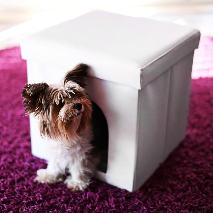 Produktbild Relaxdays Hundebox Sitzhocker