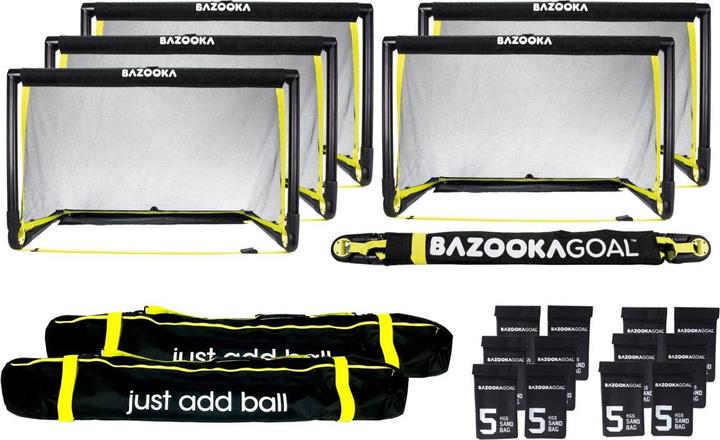 Image du produit BazookaGoal Set de 6 jours de match terrain en gazon synthétique
