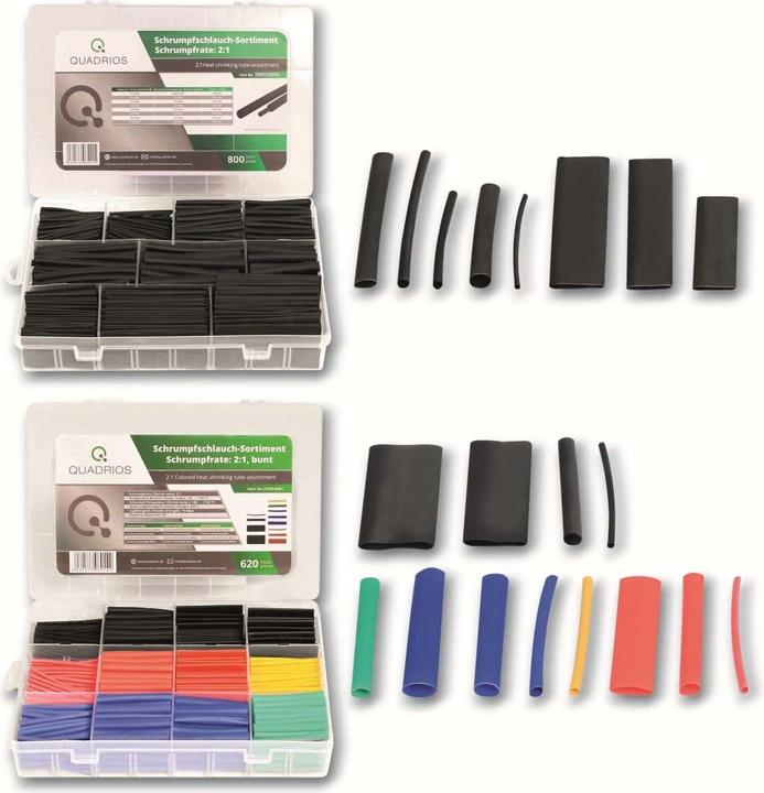 Image du produit Quadrios SET de gaines thermorétractables universelles - 1420 pcs (1420 x)
