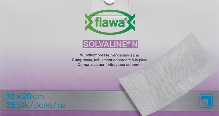 Actual product image Flawa Solvaline N Kompressen 10x20cm steril