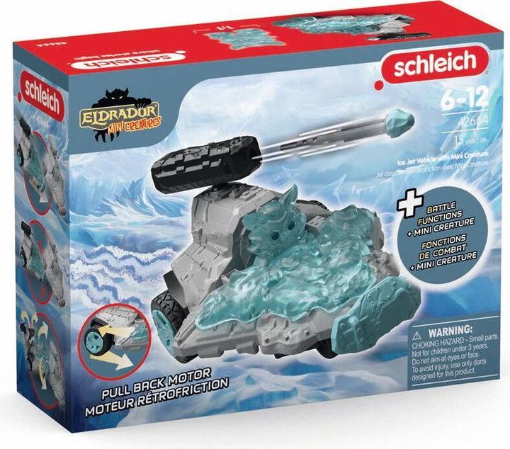 Actual product image Schleich Ice jet vehicle with Mini Cretaure