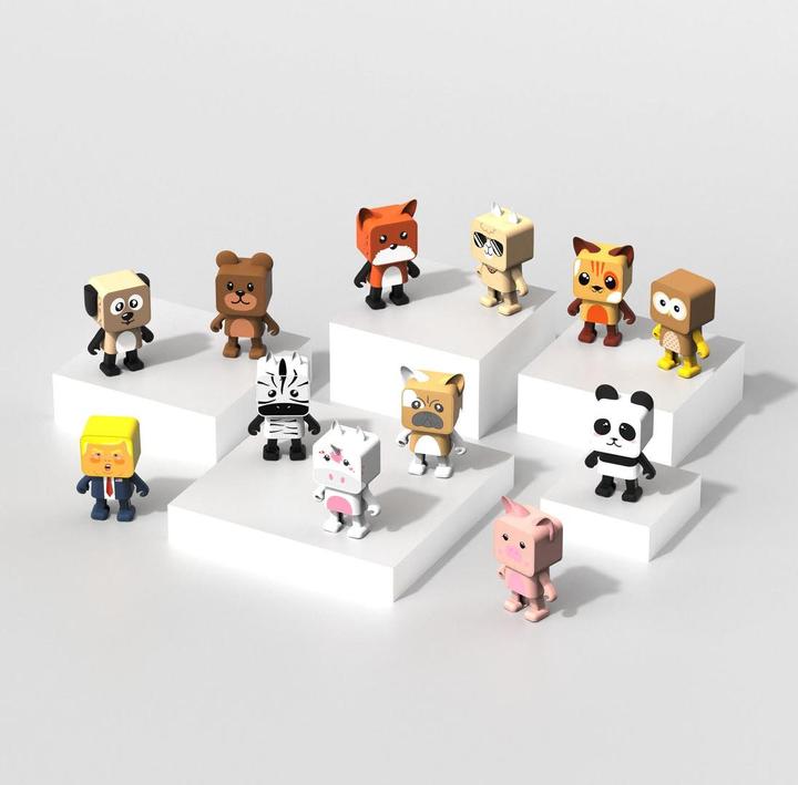 Produktbild Mobility on Board Dancing Animal speaker Waschbär (4 h, Akkubetrieb)