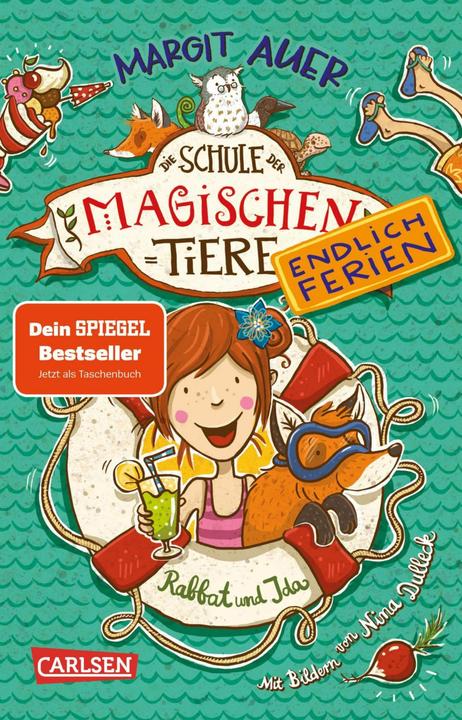 La scuola degli animali magici. Finalmente le vacanze 1: Rabbat e Ida (Margit Auer, Nina Dulleck, Tedesco)