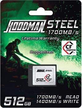 Image du produit Hoodman Carte CFexpress Type B 512GB 1700/1400MB/s (512 Go, CFexpress type B)