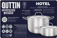 Productafbeelding Quttin Pot + Kraan Inductie 40 cm / 0,8 mm / 25 l (40 cm, Steelpan, Staal)