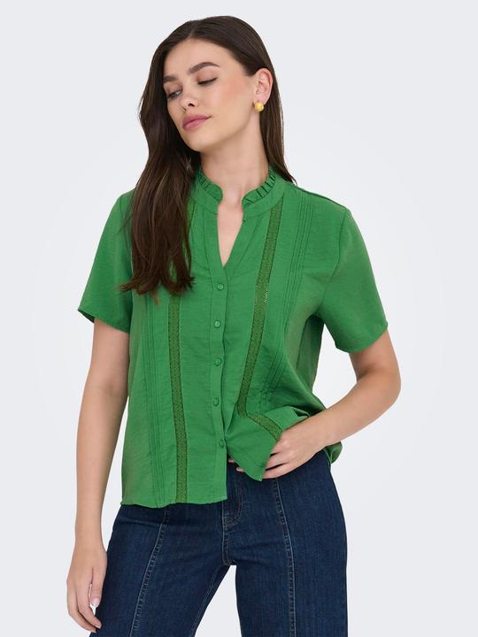 Produktbild JdY Normal geschnitten Hemdkragen Voluminöser Armschnitt Hemd Hemd (XXL)