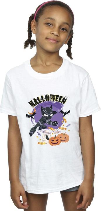 Image du produit - T-shirt BLACK PANTHER HALLOWEEN - Fille (140, 146)