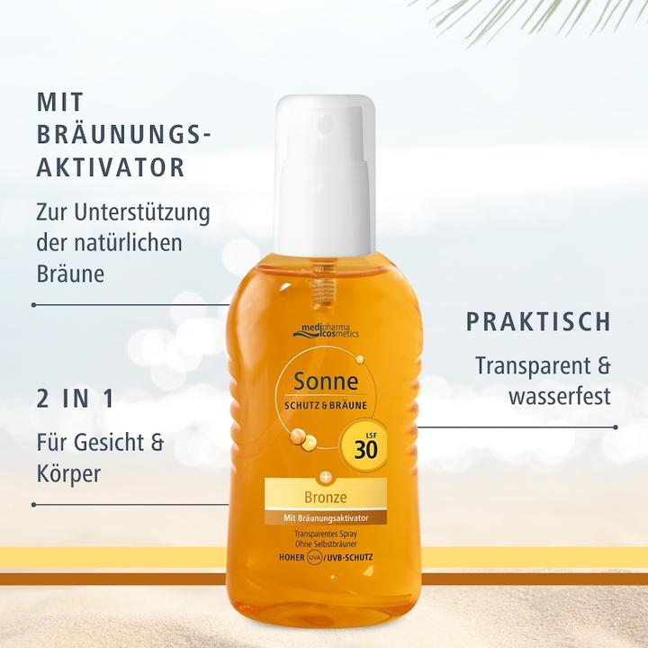 Produktbild Dr. Theiss Sonne Schu+braeu Bro Lsf30, 200 ml SPR (Sonnenspray, SPF 30, 200 ml)