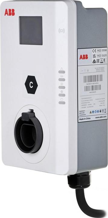 Immagine prodotto ABB Stazione di ricarica a muro Terra AC (Tipo 2, 22 kW, 32 A, Tipo 2)