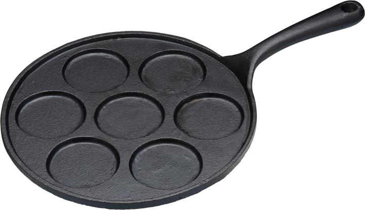 Kitchen Craft Blini-Pfanne (24 cm, Bratpfanne, Gusseisen)